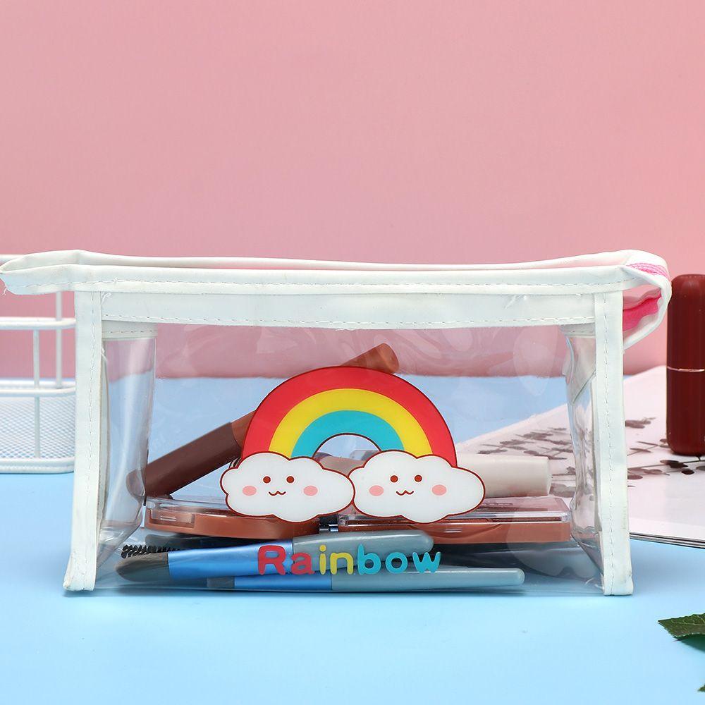 Túi Đựng Bút Trong Suốt Họa Tiết Hoạt Hình Dễ Thương 1 #