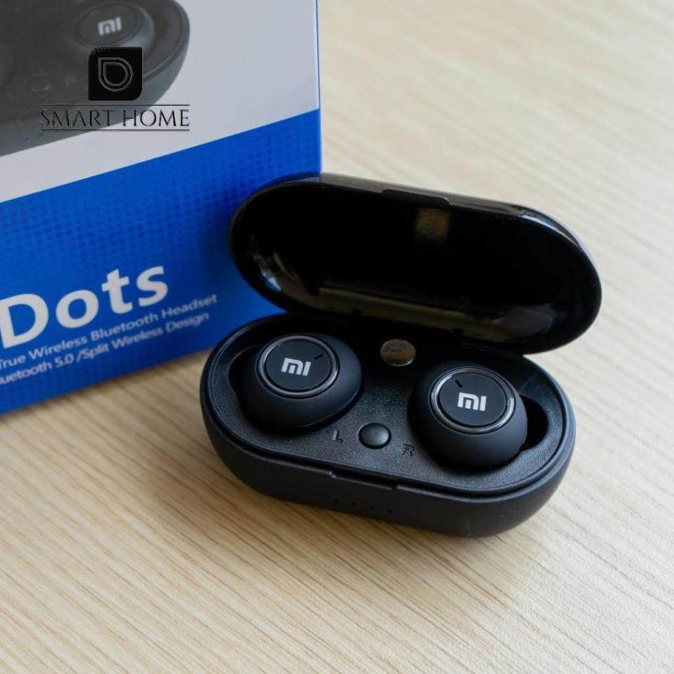 [ BÁN RẺ NHẤT SHOPEE ] Tai Nghe Bluetooth AirDots Redmi2 Đen,Công Nghệ 5.0,Bass tress nghe cực đỉnh,pin cực trâu