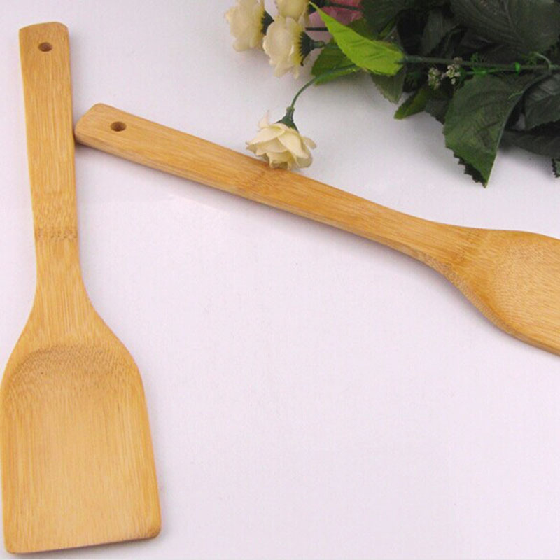 Xẻng Nấu Ăn 30cm Bằng Tre Chống Dính Tiện Dụng Cho Nhà Bếp
