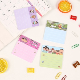 Post-it Notes Crayon Shin-Chan N Times Post Sinh Viên Cô Gái Trái Tim Ghi Nhớ Note Note Note Note Giấy