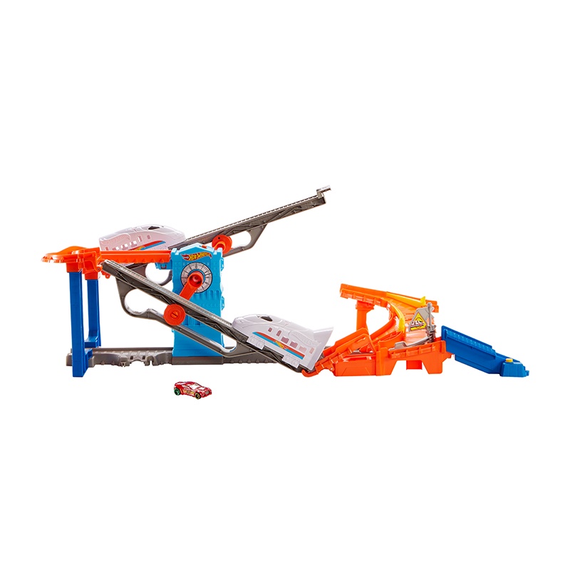 Đồ Chơi HOT WHEELS Bộ Hot Wheels Xe Lửa Siêu Tốc GRW38