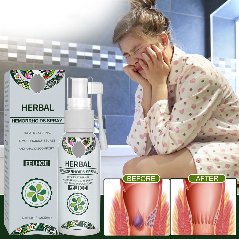 Xịt co trĩ EELHOE công thức thảo dược tự nhiên hỗ trợ giảm đau