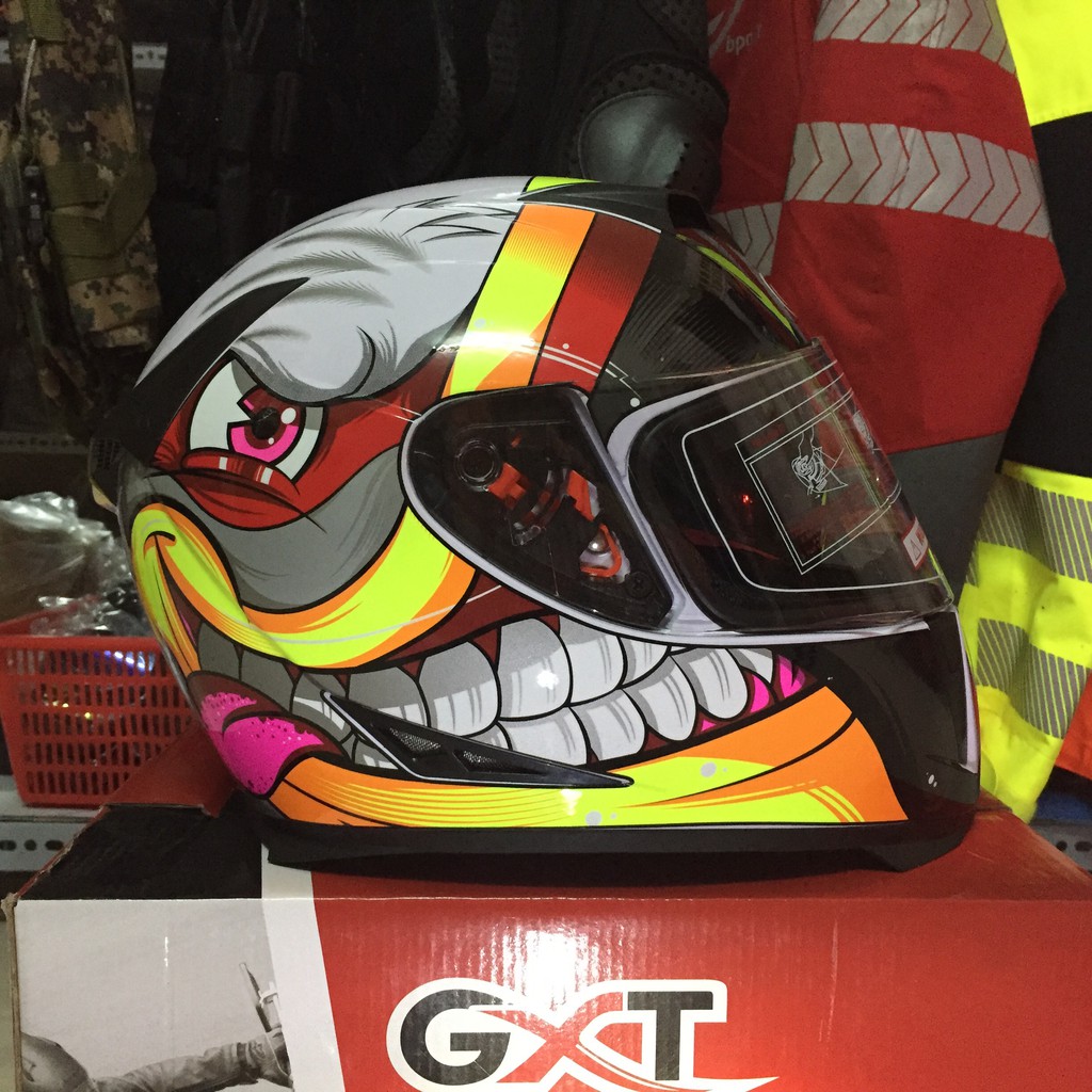 NÓN GXT FULLFACE 2 KÍNH TUCAN