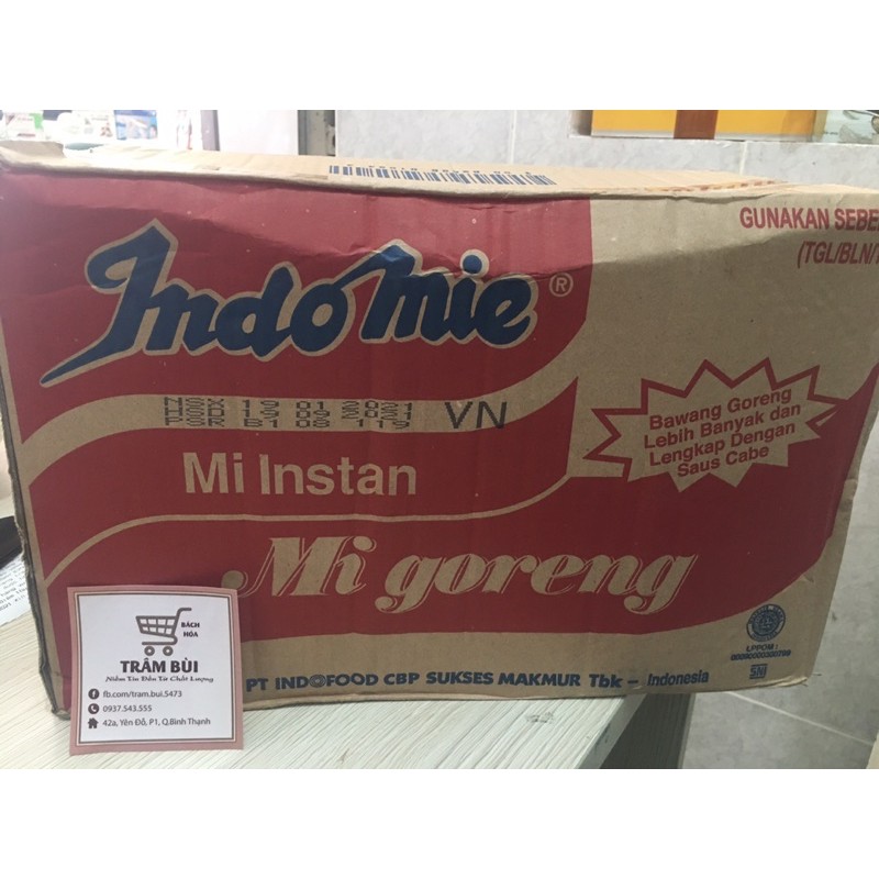 HOT DEAL - MÌ XÀO KHÔ INDOMIE GORENG 85gr VỊ ĐẶC BIỆT. THÙNG 40 GÓI- DATE 06/2022 | BigBuy360 - bigbuy360.vn