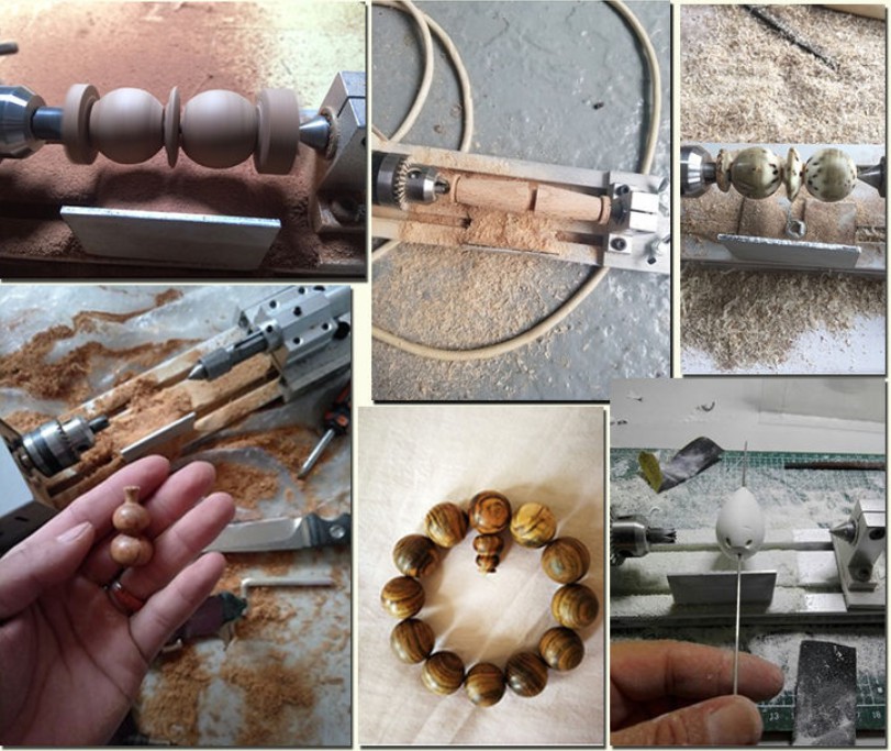 Máy tiện gỗ mini