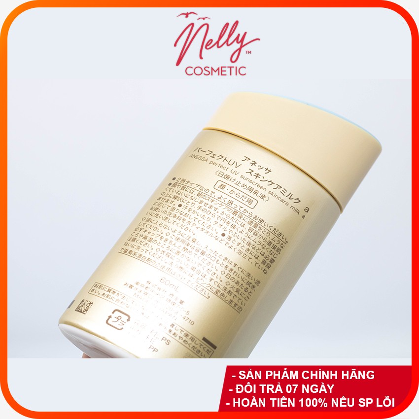 (❤️GIÁ TRẢI NGHIỆM SHOPEE ❤️) Kem Chống Nắng Shiseido Anessa 60ml Perfect UV Sunscreen Skincare Milk | BigBuy360 - bigbuy360.vn