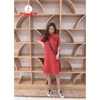 Váy Thun Bầu Suông ( 5 màu ) ảnh thật