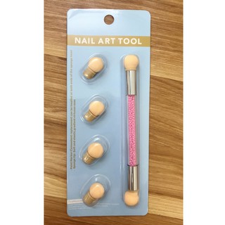 mút cọ dặm ombre nail art tool