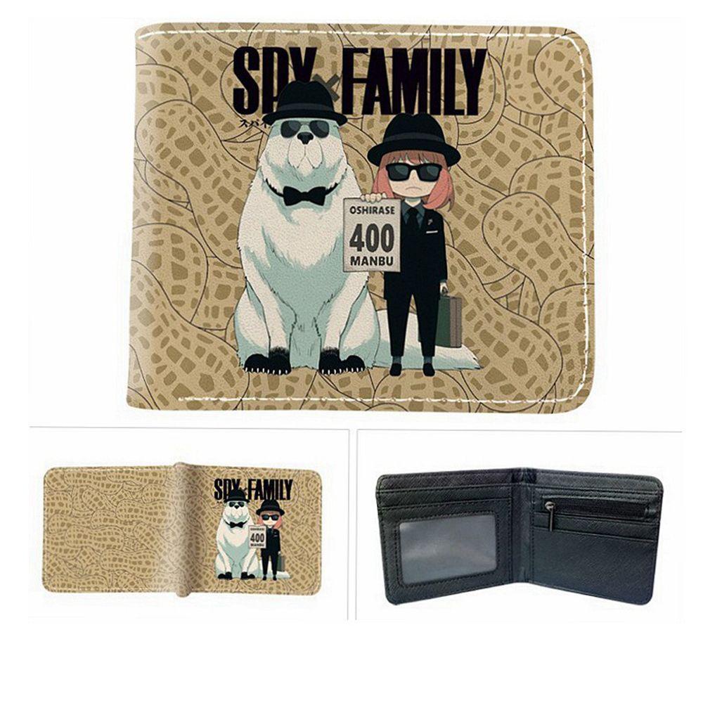 Lilyes Ví Ngắn Cầm Tay In Hình Anime Spy X Family Dành Cho Nam Nữ