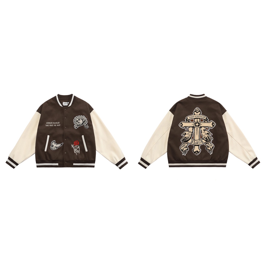 Áo khoác Made Extreme 'Take What You Want' Varsity Jacket