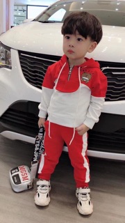 Set nỉ da cá cho bé trai