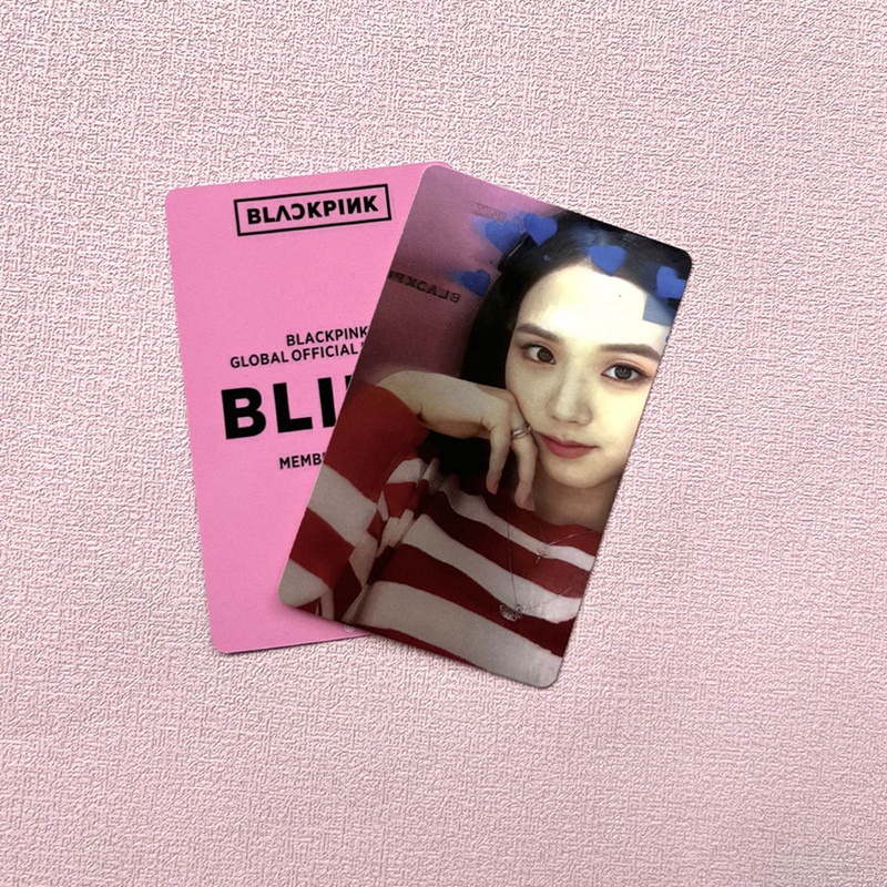 Set 4 Thẻ Hình Lomo Sưu Tầm Cao Cấp Cho Fan Của BLACKPINK