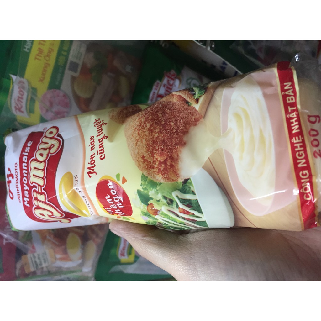 [Nguyên liệu Date mới nhất] SỐT MAYONAISE AJI-MAYO TRỨNG GÀ TƯƠI 260GR