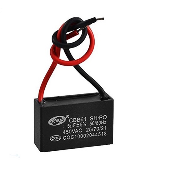 Tụ 5uF/450VAC Tụ quạt 5uF/450V