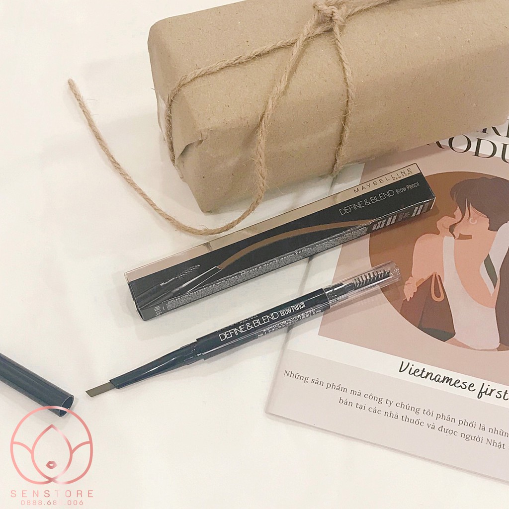 CHÌ KẺ MÀY MAYBELLINE NEWYOUR - DEFINE & BLEND BROW PENCIL - LIGHT BROWN