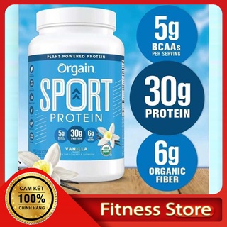 Bột Organic Protein Sport Orgain 912g - Sữa Đạm Thực Vật Hữu Cơ Thể Thao, Giảm Cân Tăng Cơ Giảm Mỡ, Kiểm Soát, Ăn Kiêng.