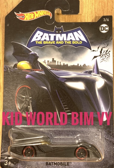 Xe mô hình Hot Wheels Batman Series Walmart 2018 Set.