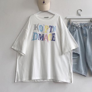 Quần jeans ngố đai nút rách