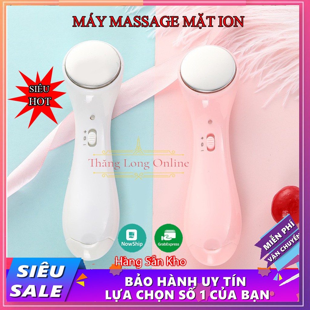 Máy Massage Mặt Cầm Tay Ion - Làm Sạch, Sáng Da