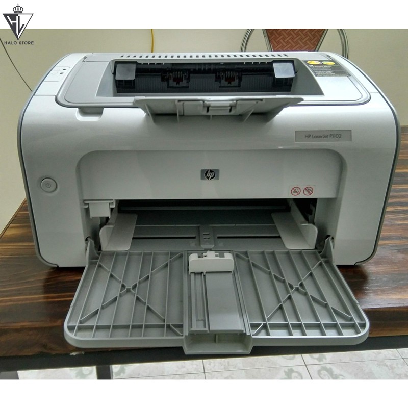 Máy in cũ Hp laserjet p1102 Bản in sắc nét - tặng kèm hộp mực, dây nguồn, dây USB