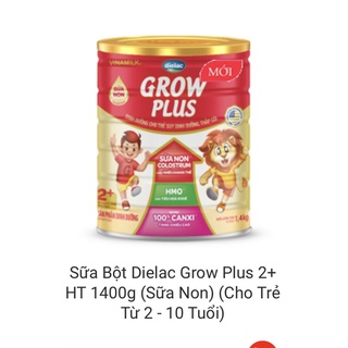 Combo 3 hộp sữa bột dielac grow plus 2+ ht 1400g .