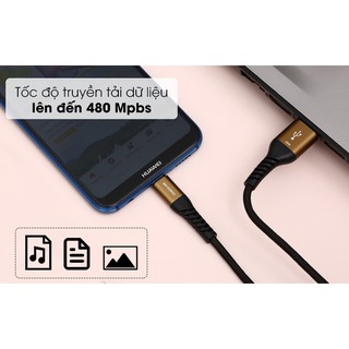 Cáp Type C 2m Mbest DS463X-WB Đen ( Like New )