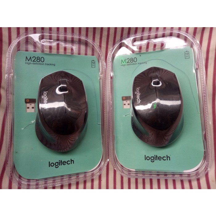 Chuột ko dây Logitech M280, 2.4GH thiết kế điểm nhấn 1 bên  Hỏa tốc