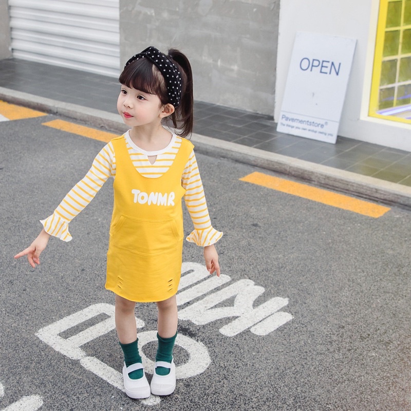Váy đầm yếm bé gái 3-5 tuổi Jennie kids J479