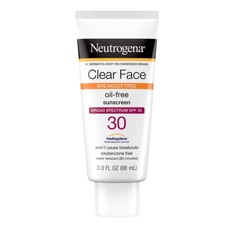 KEM CHỐNG NẮNG NEUTROGENA CLEAR FACE SPF 55 88ML