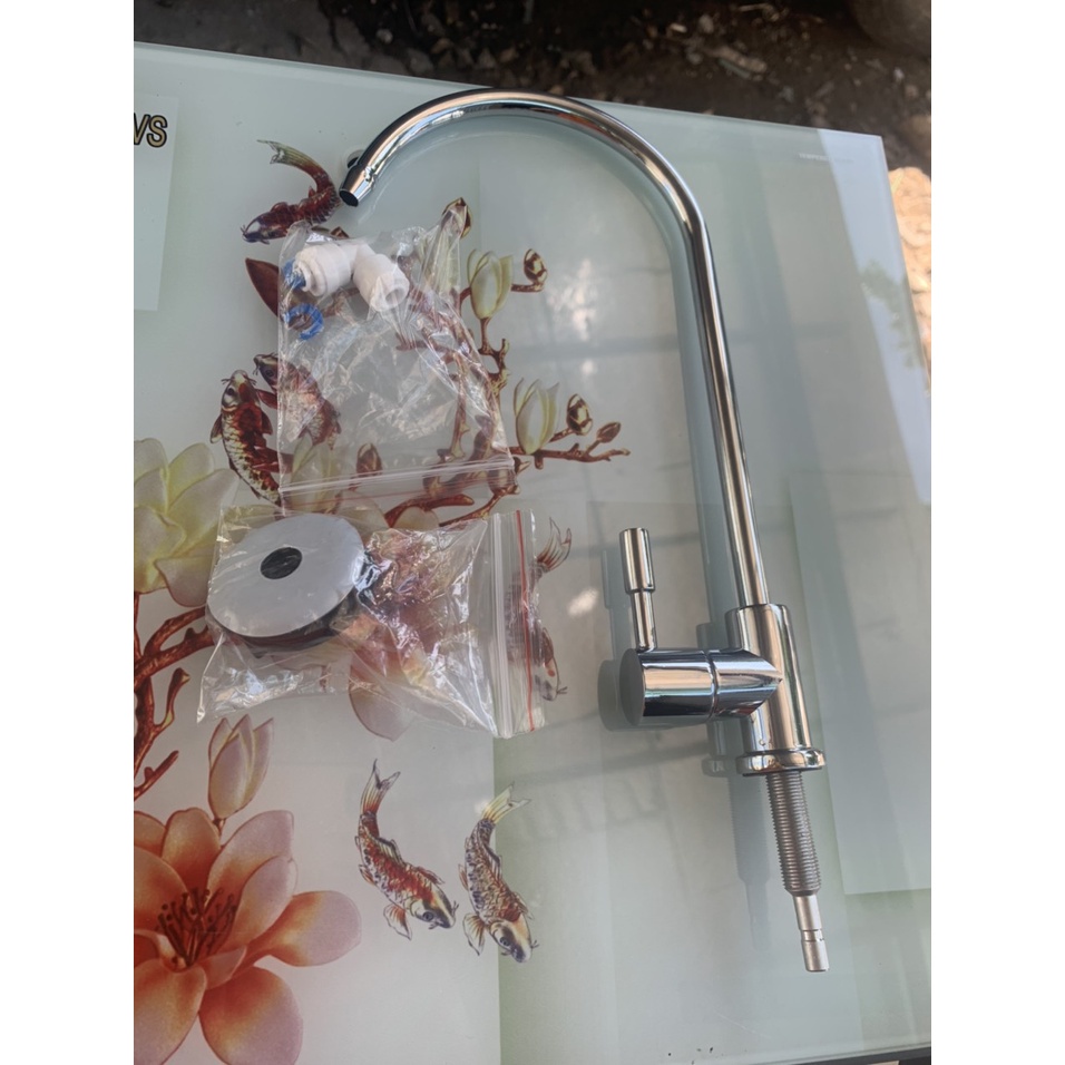 Vòi máy lọc nước nối nhanh chât liệu inox cao cấp