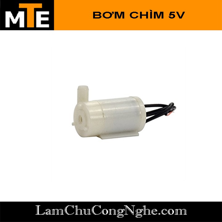 Động cơ bơm chìm mini 3-6VDC lưu lượng 1,2L -1,6L / phút