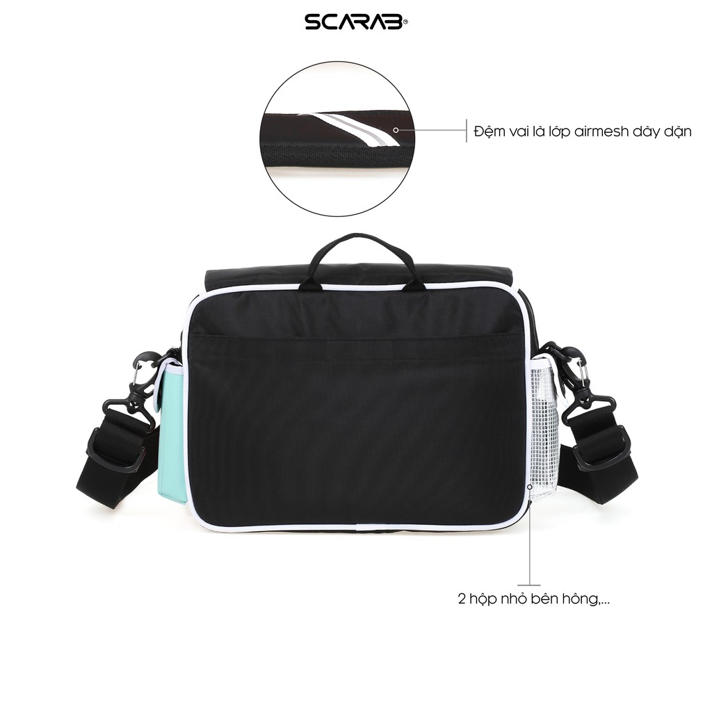 Túi Đeo Chéo Unisex Streetwear SCARAB - SOLID™ Messenger Bag Reflective | BigBuy360 - bigbuy360.vn