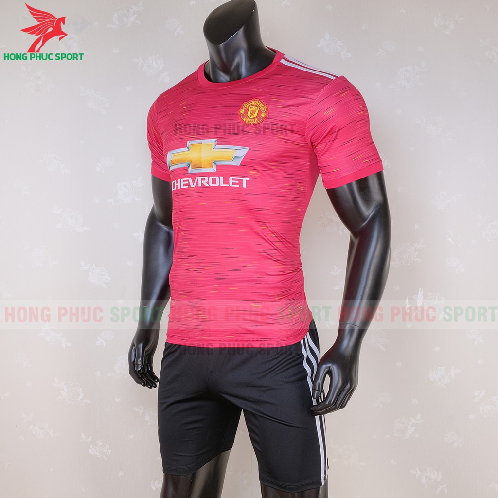 Bộ quần áo đá bóng đá banh thể thao nam Man United mùa giải 2020 2021 hàng cao cấp