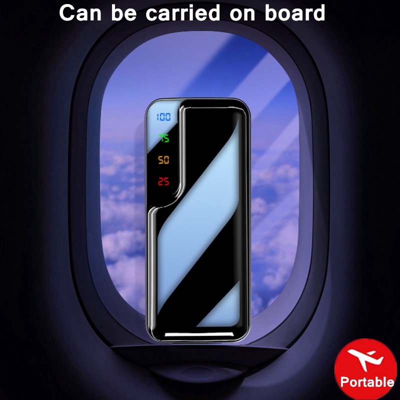 Pin Sạc Nhanh 50000mAh 5.1A 100000Sạc Dự Phòng mAhFast Có Màn Hình LED Hiển Thị