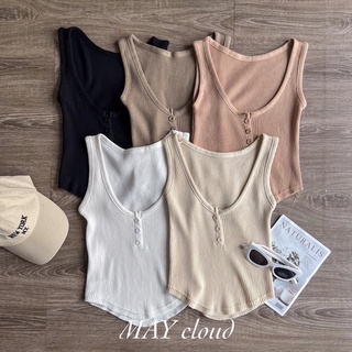 Áo len nút lai bầu