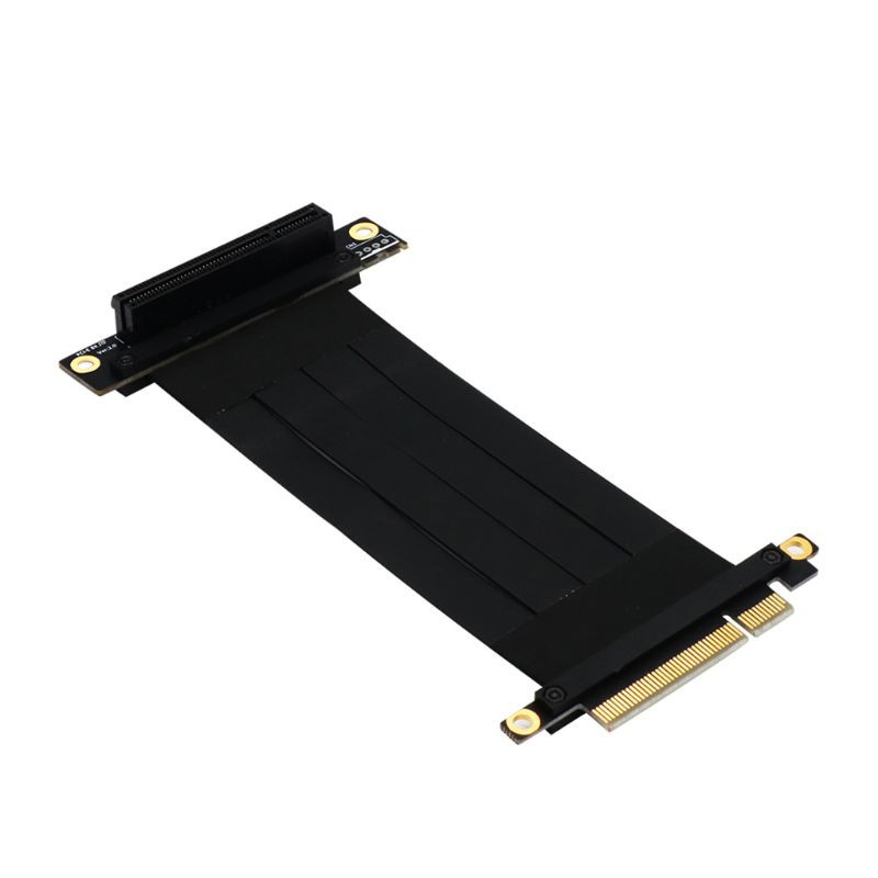 H.S.V✺High Speed PC PCI Express 8X Riser Connector Cable Riser Card PCI-E 8X Cable 90°