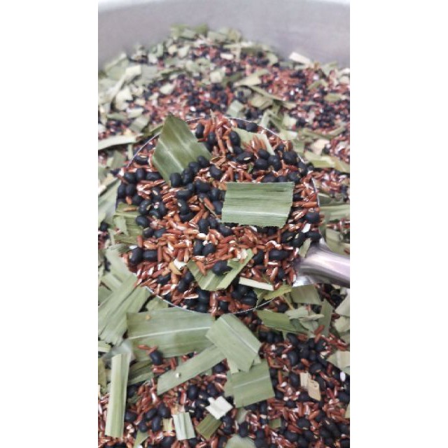 1kg trà Đậu đen gạo lứt lá dứa (lá nếp thơm) - Healthy