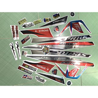Tem sirius fi spark đỏ đen crom