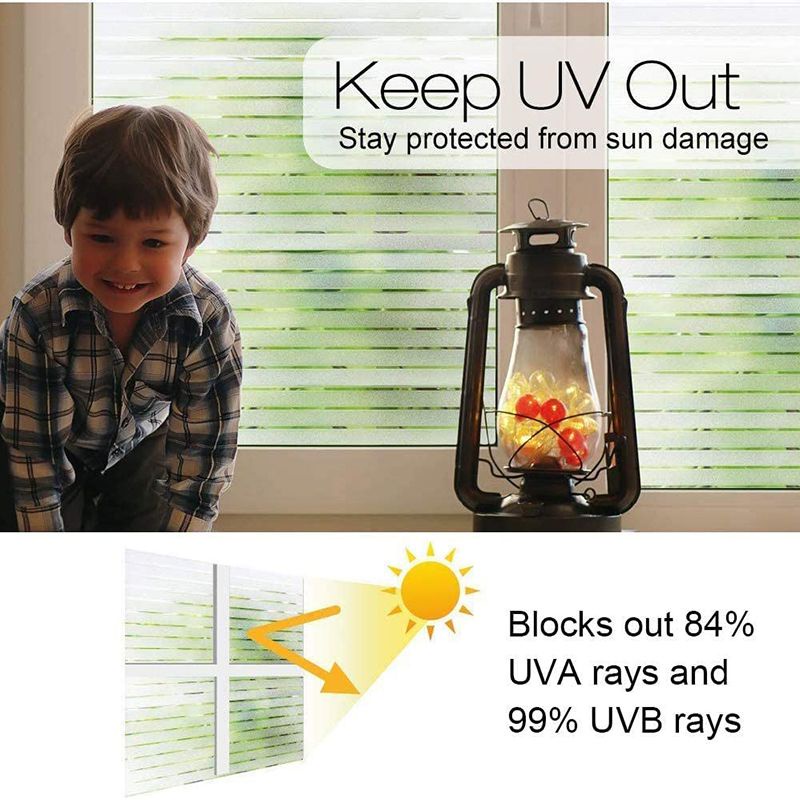 Miếng Dán Cửa Kính Mờ Chống Thấm Nước 2m