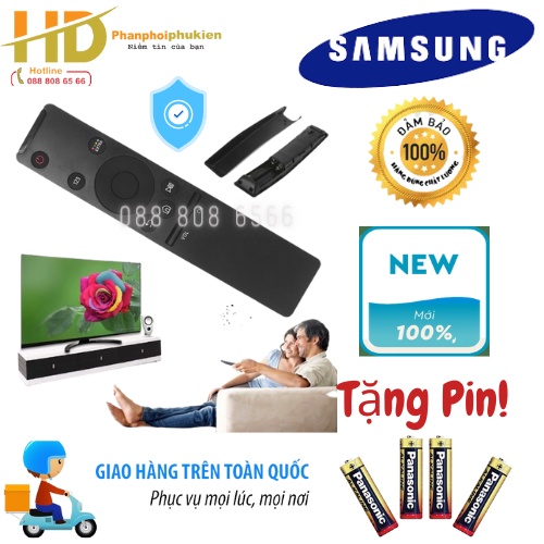 REMOTE TIVI SAMSUNG SMART CONG LƯNG ĐEN-KHÔNG VOICE