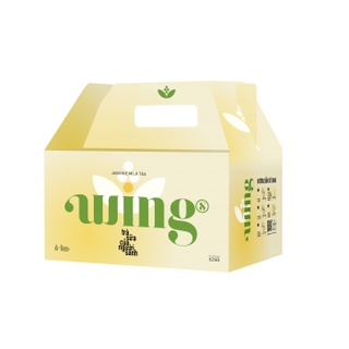 Trà sữa hòa tan wings NHÀI THÙNG  cốc trân châu giòn dai