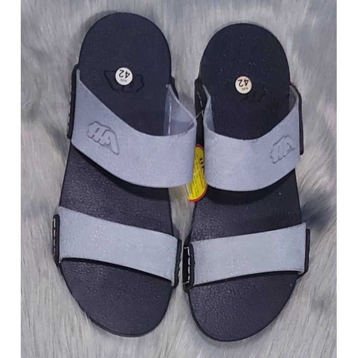 Dép Cao Su 2 Quai Ngang Chỉ May