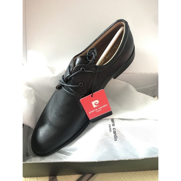 Giầy Nam xuất Pháp Pierre Cardin - da thật - giầy tây buộc dây