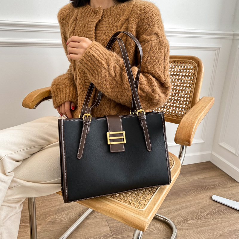 Túi Xách Đeo Vai Size Lớn Thanh Lịch Thời Trang Cho Nữ