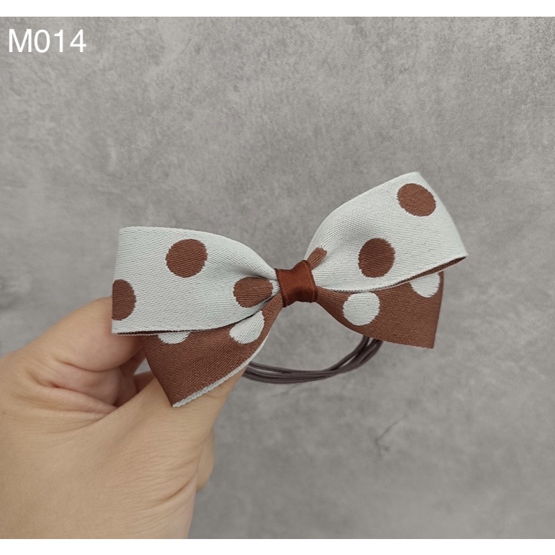 Dây Buộc Tóc Nơ Bản To Style Hàn Quốc Xinh Xắn Cho Bé Gái - Phụ Kiện Tóc Cho Bé Yêu