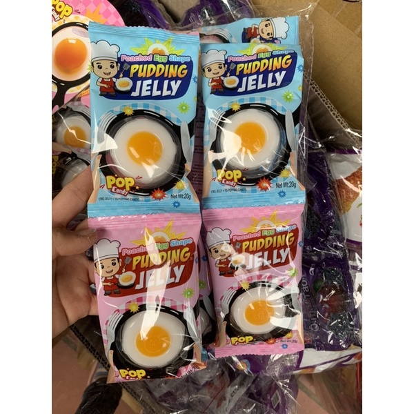 Thạch nổ trứng ốp na