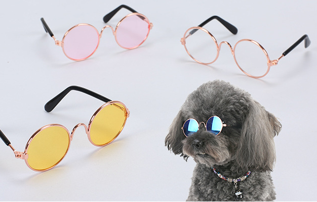 Kính mát phong cách thời trang ngộ nghĩnh dành cho thú cưng