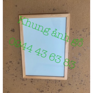 2 khung ảnh A3 gỗ