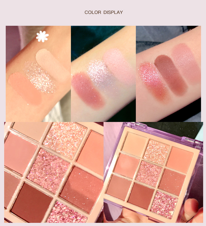 Bảng Phấn Mắt 9 Màu Chống Nước Tiện Dụng MK | BigBuy360 - bigbuy360.vn