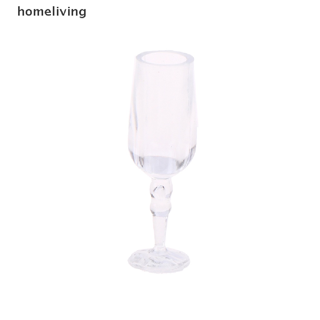 Set 6 Ly Thủy Tinh Uống Rượu Vang Cho Nhà Búp Bê